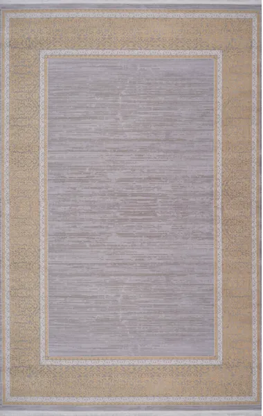 Artemis Halı Alegra - 03026A - Gold Gri Viskon Halı