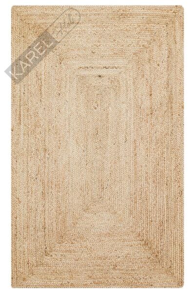 ECHO ECH 10 NATURAL El Dokuma Naturel Jüt Hasır Halı