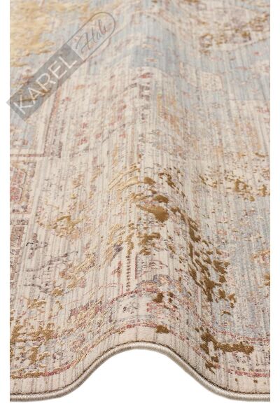 LA PAZ LPZ 03 CAMEL Yüksek Alçak Dokulu Yüksek Kaliteli Sık Dokuma Modern Salon Halısı