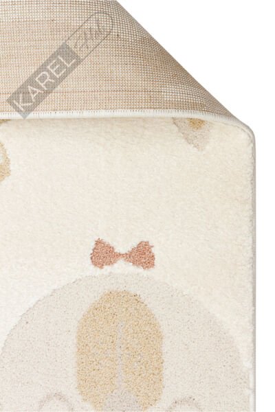 Piccolo PCL04 Krem Multi Pastel Renkli Hayvan Temalı Hav ve Toz Vermeyen Çocuk Halısı