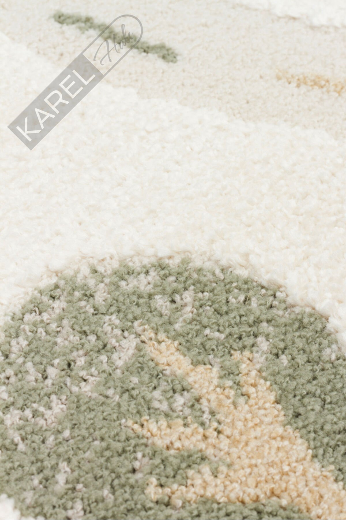 Piccolo PCL07 Krem Multi Pastel Renkli Şehir Temalı Hav ve Toz Vermeyen Çocuk Halısı