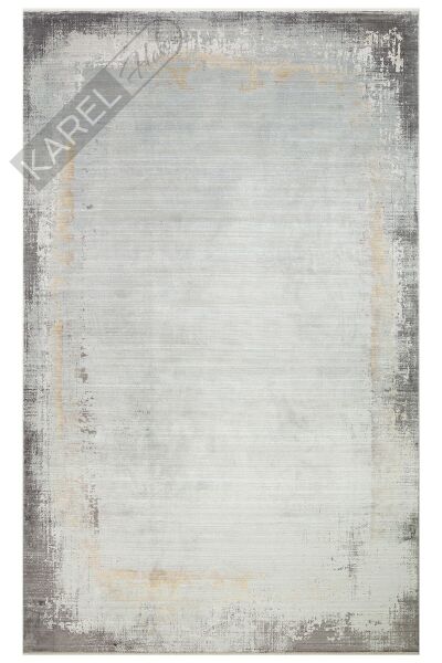 MAHAL MHL 11 GREY GOLD Klasik Desenli Yüksek Kalite Sık Dokuma Salon Halısı