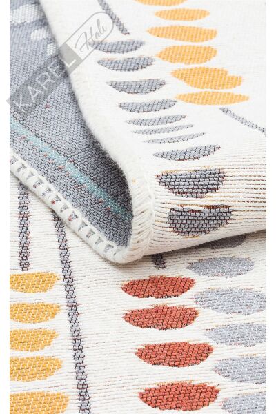 ARYA AR 34 MULTY Yıkanabilir Çift Taraflı Modern Desenli Dokuma Kilim