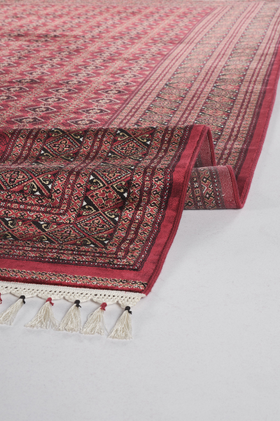 Apex Halı Burj 8751 Bordo İpek Premium Halı