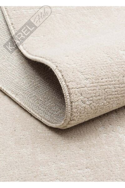 KALAHARI KLH PLAIN BEIGE Özel Dokuma Tekniği ile Üretilen Modern Sade Desenli Makine Halısı