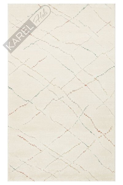 Piccolo PCL05 Krem Pastel Renkli Hav ve Toz Vermeyen Çocuk Halısı