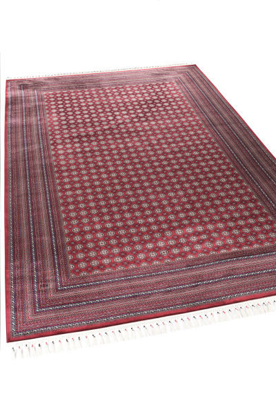 Apex Halı Burj 8761 Bordo İpek Premium Halı