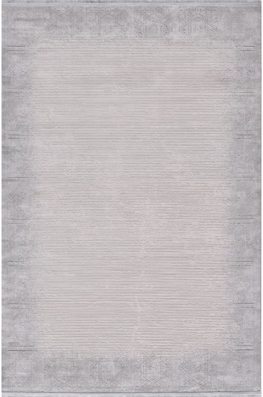 Artemis Halı Alegra - 09107B - Krem Gri Viskon Halı
