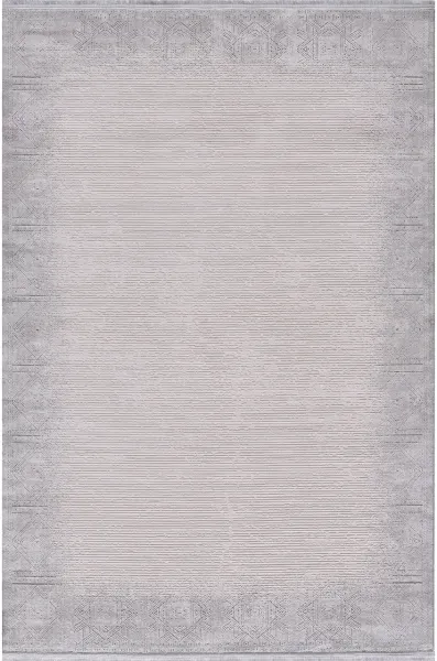 Artemis Halı Alegra - 09107B - Krem Gri Viskon Halı