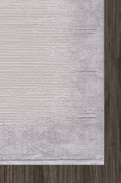 Artemis Halı Alegra - 09107B - Krem Gri Viskon Halı