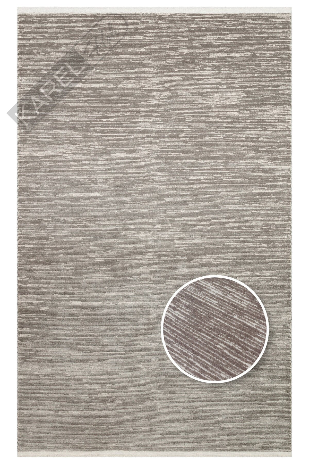 Shade SHD Plain Dark Grey Akrilik ile Üretilen Sade ve Modern Makine Halısı.