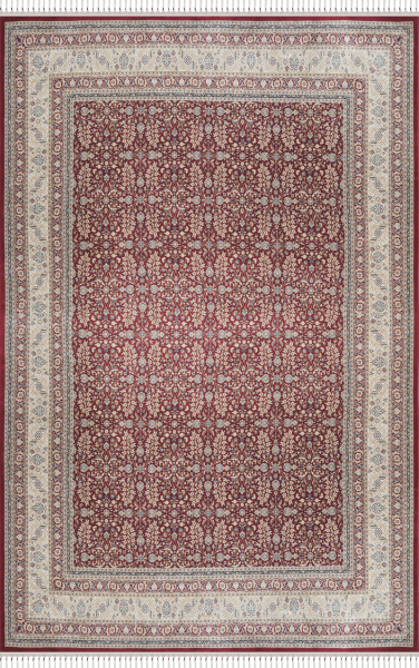 Apex Halı Burj 8771 Bordo İpek Premium Halı