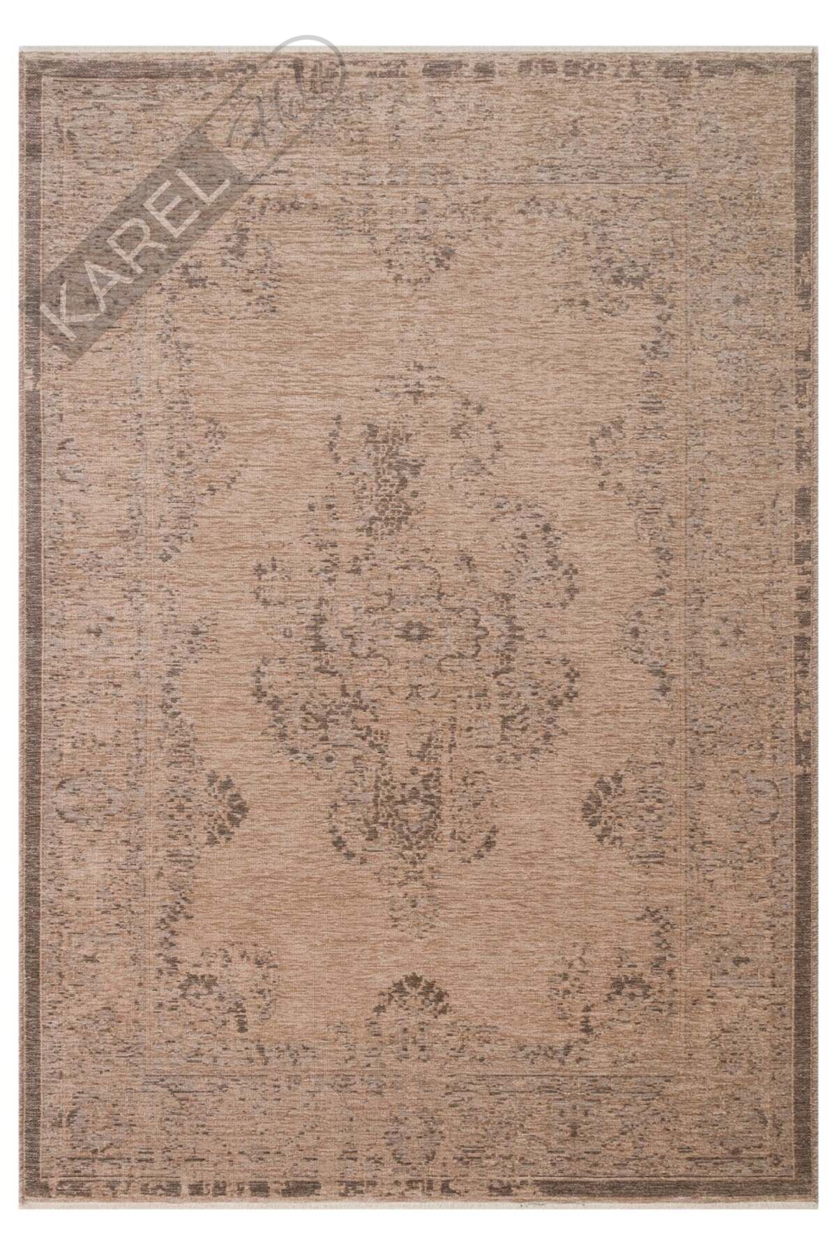 LIZA KILIM XW LIZ 06 VIZON XW Hav Toz Vermez Kaymaz Tabanlı Yıkanabilir Düz Renk Kilim