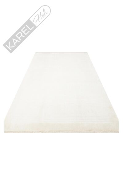 NAPOLI NAP 02 CREAM Sade Desenli Modern Sık Dokuma Makine Halısı