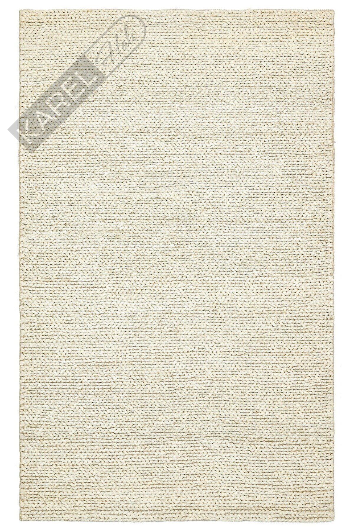 CHOTI CHOTI WHITE  El Dokuma Naturel Jüt Hasır Halı