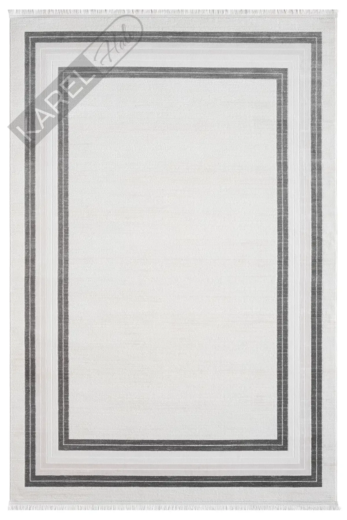 Seyran Halı Vista 5113 Antrasit Akrilik Halı