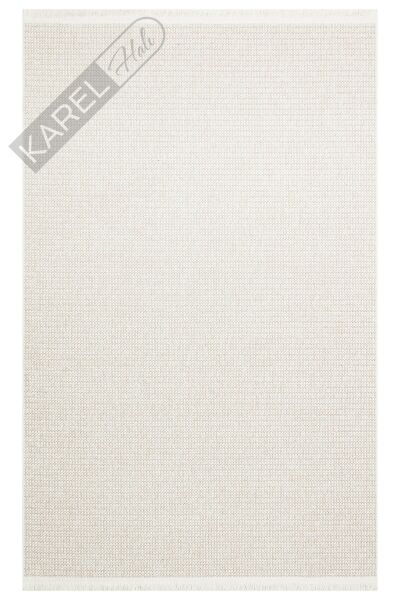 MOTTO MOT PLAIN BEIGE Yumuşak Tuşeli Örgü Dokuma Modern Makine Halısı