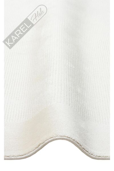 NAPOLI NAP 02 CREAM Sade Desenli Modern Sık Dokuma Makine Halısı