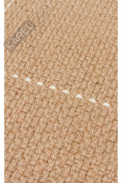 DELHİ DLH 01 WHITE  Jüt ve Pamuk ile Üretilen Çift Taraflı Modern Kilim