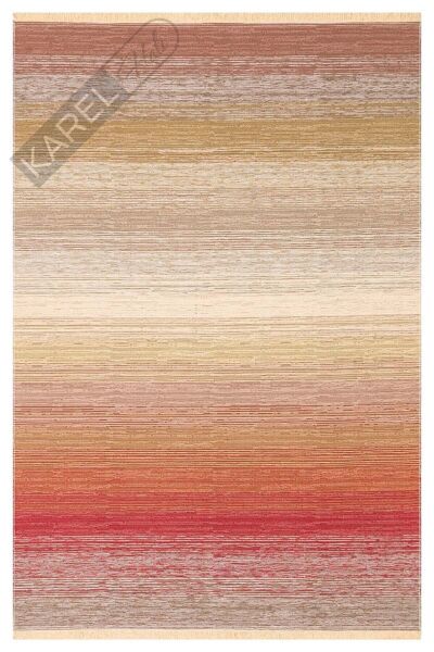 KUTNU KILIM KTN 02 NATURAL TERRA Modern Ombre Renk Geçişli Yıkanabilir Çift Taraflı Kilim
