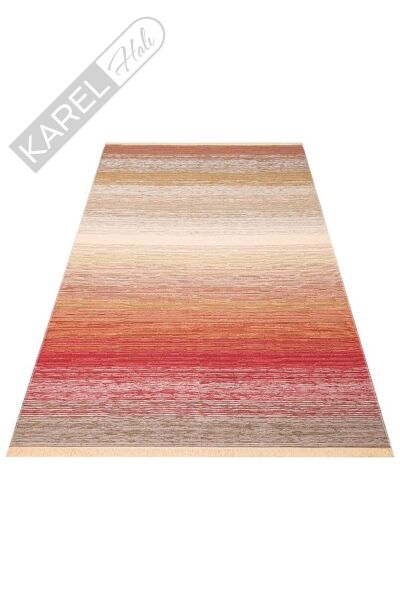 KUTNU KILIM KTN 02 NATURAL TERRA Modern Ombre Renk Geçişli Yıkanabilir Çift Taraflı Kilim