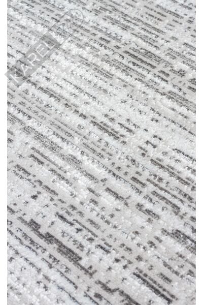 SATEEN ST 101 D.GREY XW Hav Toz Vermez Yıkanabilir Kaymaz İnce Dokuma Modern Halı