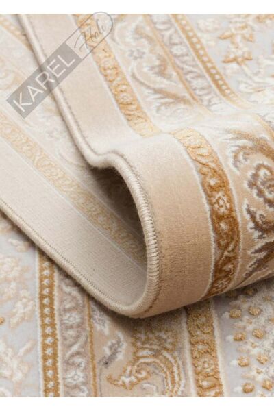 PERSIAN PER 01 BEIGE Klasik Desenli Yüksek Kalite Sıkı ve İnce Dokuma Yaklaşık 3 Milyon Point Makin