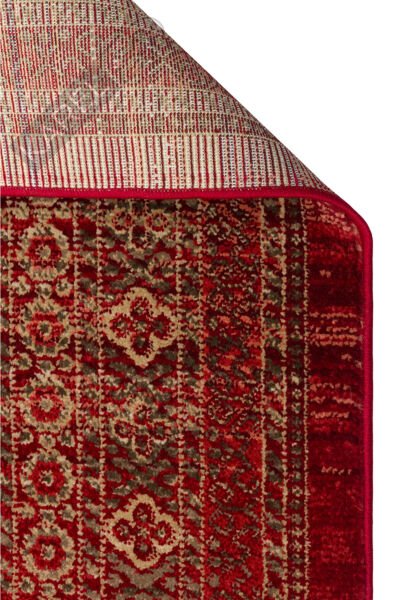 Kybele KYB03 Kırmızı Sıcak Renk Tonlu Otantik Makine Halısı