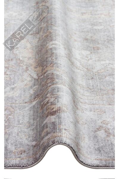 TAFTAN TF 07 D. GREY ANTRASIT  Pakistan Overdyed Tarzı Özel Hav Vermeyen ve El Emeği ile Özel Tezgah