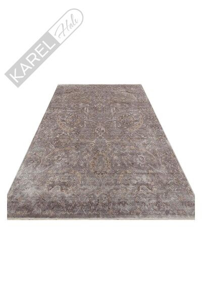 TAFTAN TF 07 D. GREY ANTRASIT  Pakistan Overdyed Tarzı Özel Hav Vermeyen ve El Emeği ile Özel Tezgah