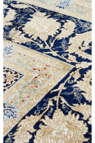 ISFAHAN ISF 04 CREAM Klasik Desenli Yüksek Kalite Sık Dokuma Makine Halısı