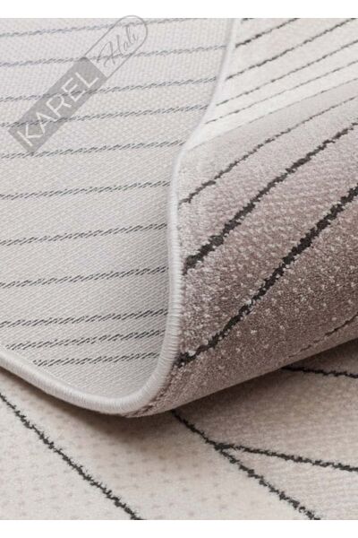 UTOPIA UTP 07 CREAM GREY Amorf Tasarımlı Modern Viskon Halı