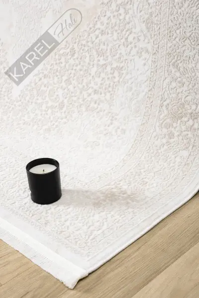 Seyran Halı Vista 5121 Bej Akrilik Halı