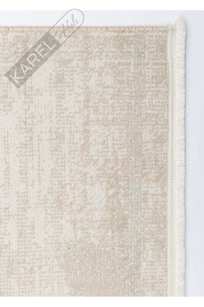 KALAHARI KLH 01 GREY BEIGE Özel Dokuma Tekniği ile Üretilen Modern Sade Desenli Makine Halısı