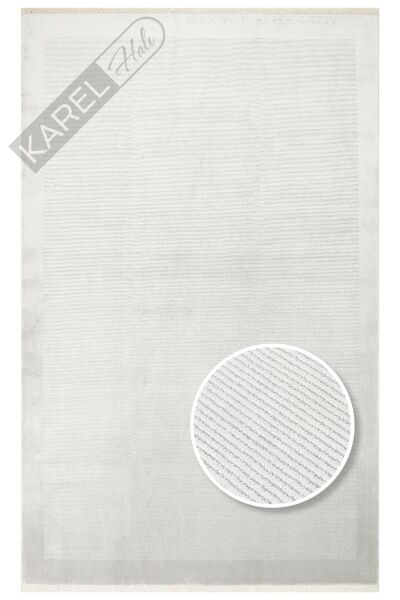 NAPOLI NAP 01 GREY Sade Desenli Modern Sık Dokuma Makine Halısı