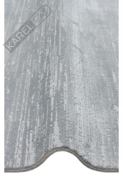 LAGOS XW LGS 19 LIGHT GREY XW Hav Toz Vermez Eskitme Desenli Modern Makine Halısı
