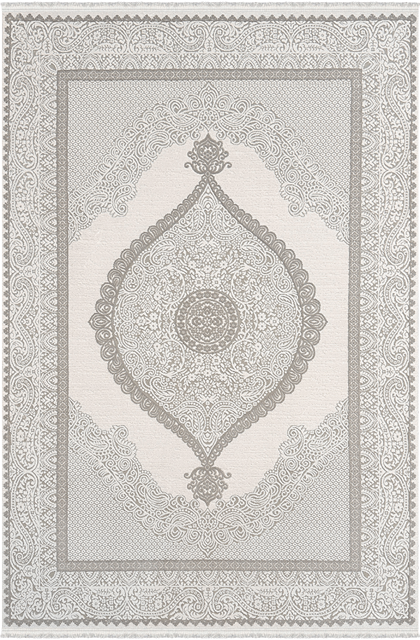 Woolen Halı Palace Koleksiyonu 4851 Gri Premium Akrilik Halı