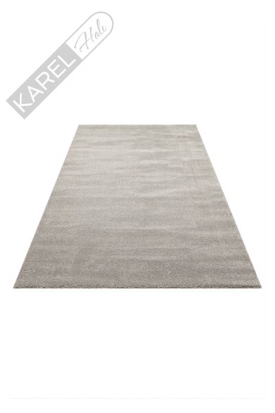 LOTTO LT PLAIN GREY Hav Toz Vermez Modern Sade Desenli Makine Halısı