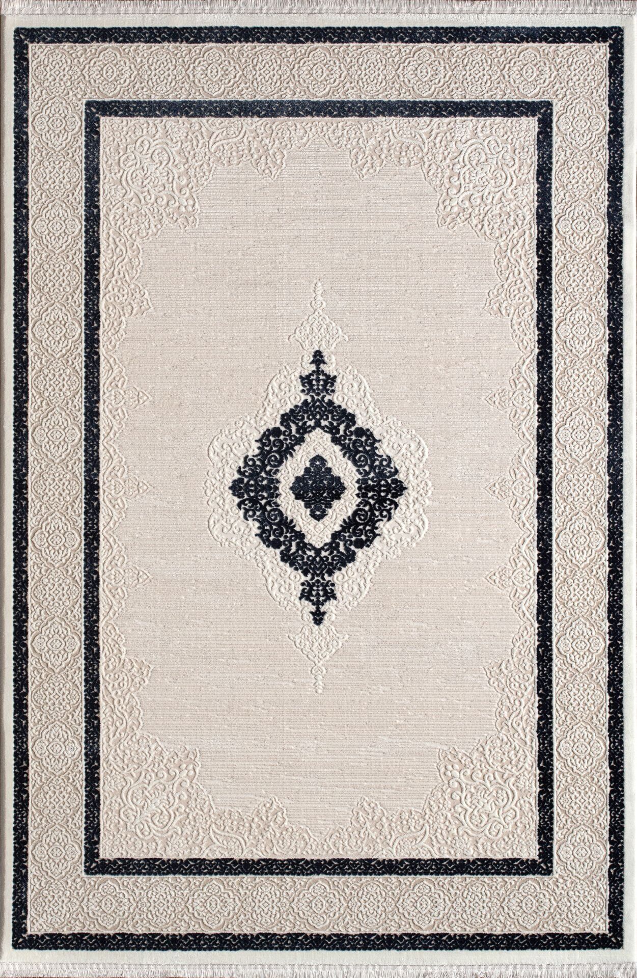 Artemis Halı Anetta - 03319A - Krem Mavi Akrilik Halı