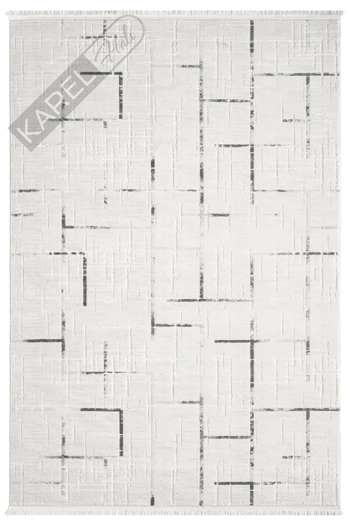 Seyran Halı Vista 5118 Gri Akrilik Halı