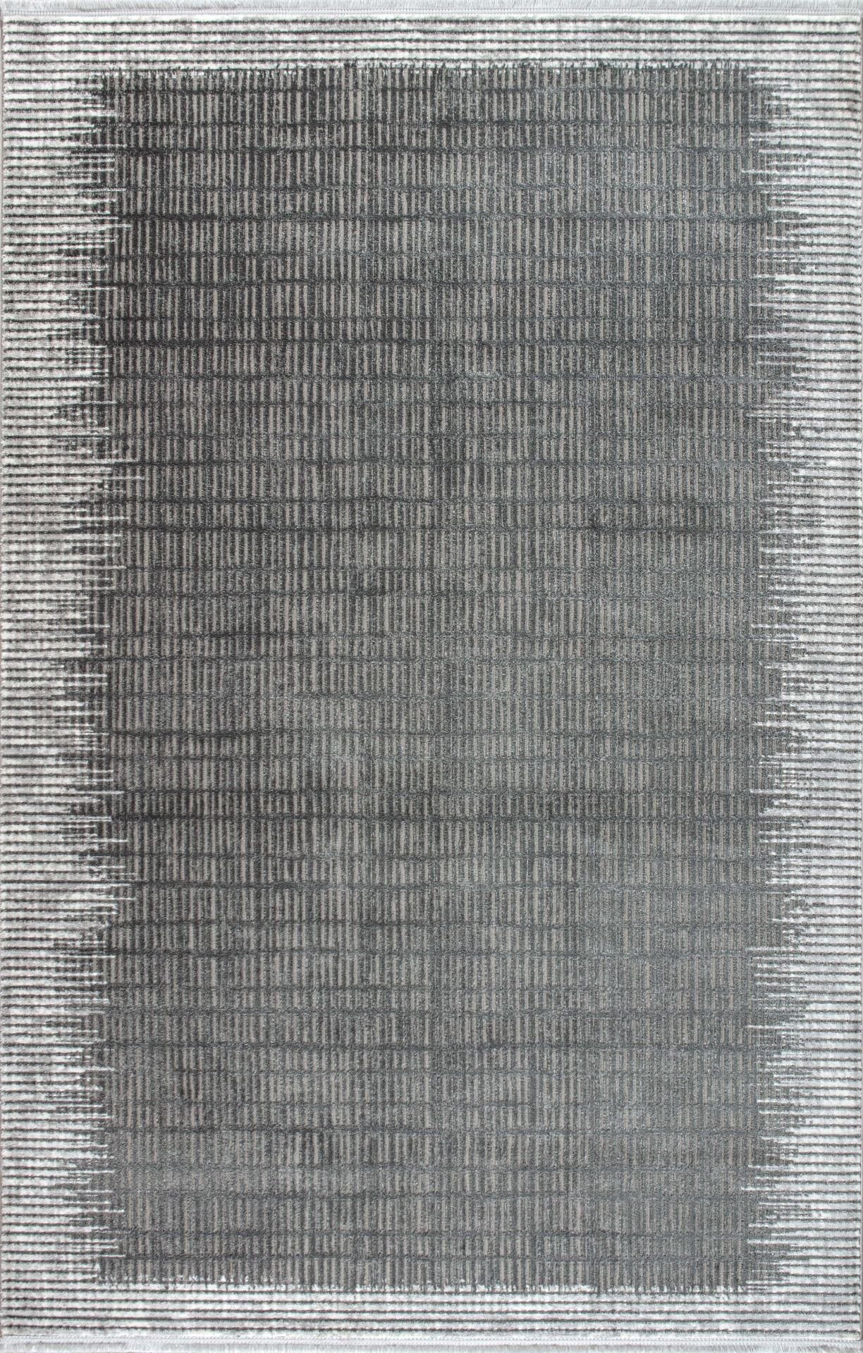 Artemis Halı Samoa - 02926C - Gri Krem Akrilik Saçaklı Halı