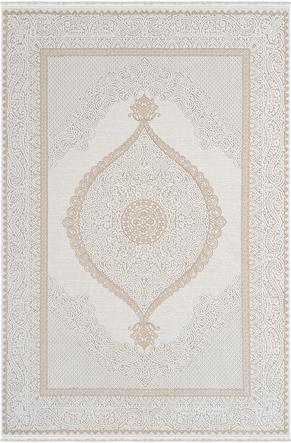 Woolen Halı Palace Koleksiyonu 4852 Bej Premium Akrilik Halı