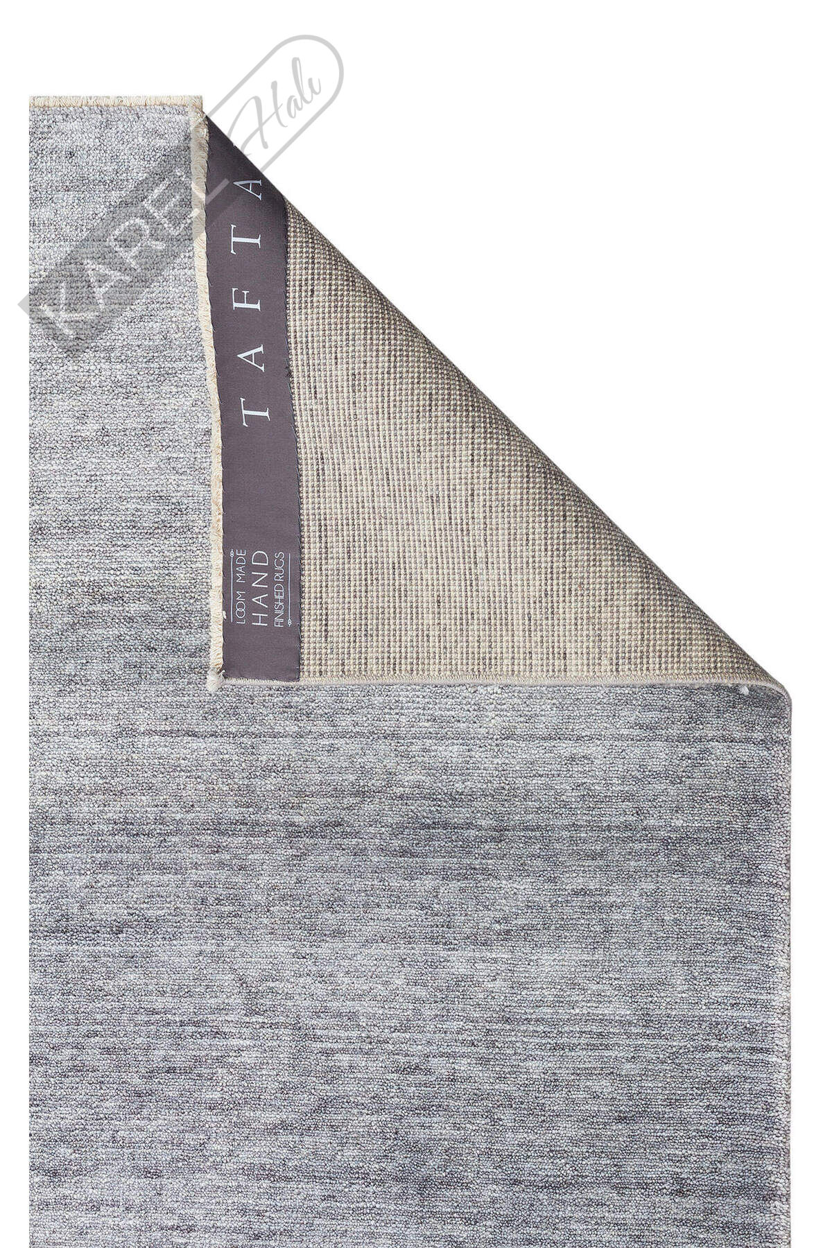 Tf Plaın D.grey - Taftan - Pakistan Overdyed Tarzı Halı, Özel Tezgah Üretilen Uşak Halısı