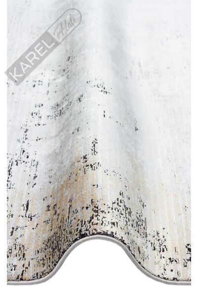 MAHAL MHL 12 GREY GOLD Klasik Desenli Yüksek Kalite Sık Dokuma Salon Halısı