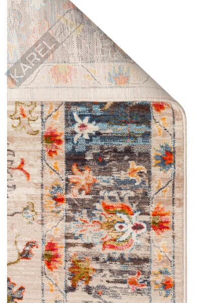PIETRA PTA 19 BEIGE MULTY Sıcak Renk Tonlarını Etnik Desenler ile Buluşturan Yumuşak Tuşeli Makine