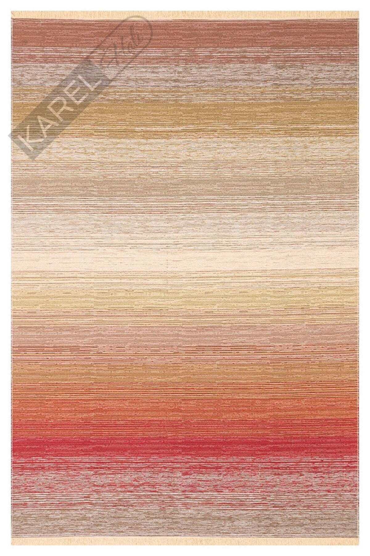 KUTNU KILIM KTN 02 NATURAL TERRA Modern Ombre Renk Geçişli Yıkanabilir Çift Taraflı Kilim