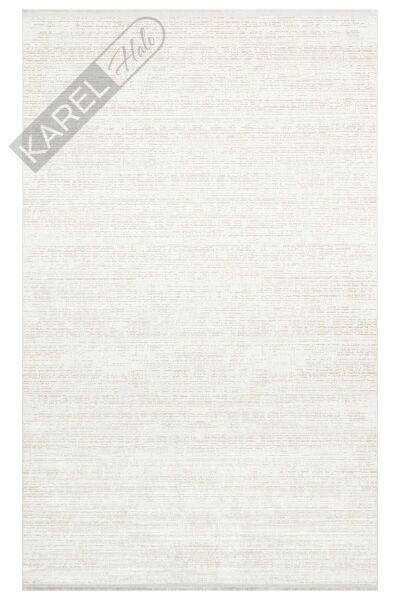 SATEEN ST 101 BEIGE XW Hav Toz Vermez Yıkanabilir Kaymaz İnce Dokuma Modern Halı