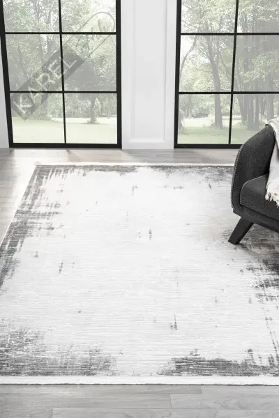 Seyran Halı Vista 5120 Gri Akrilik Halı