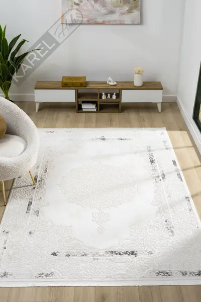 Seyran Halı Vista 5122 Gri Akrilik Halı