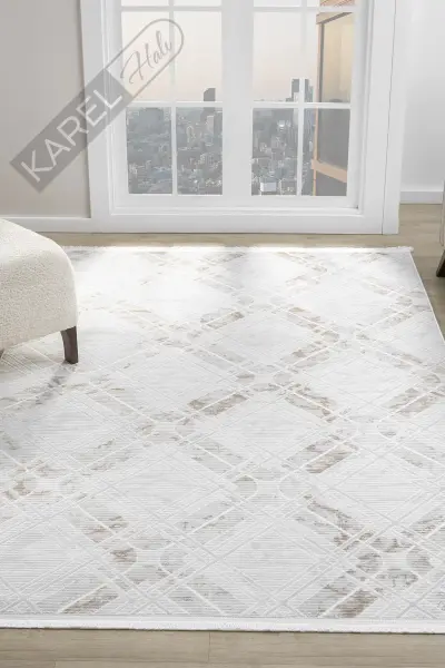 Seyran Halı Vista 5117 Kahve Akrilik Halı